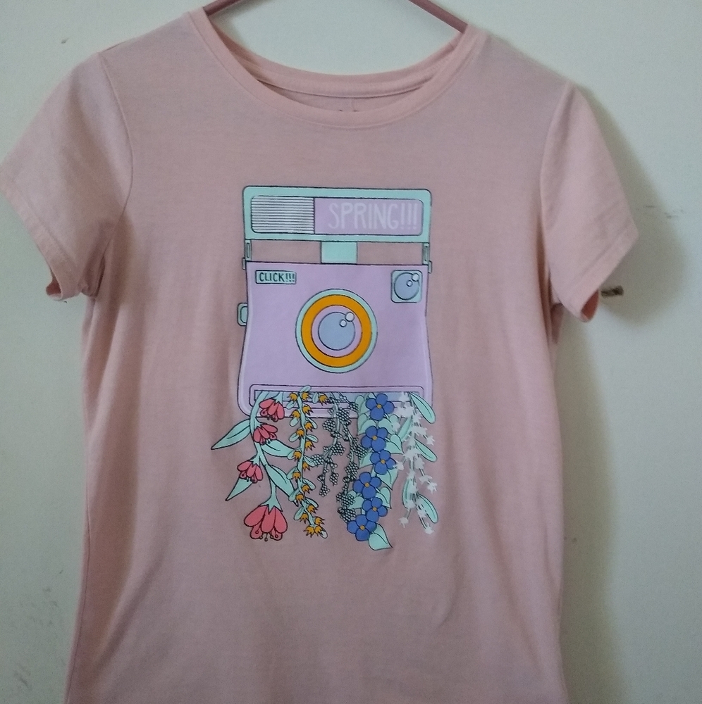 Pink Cat and Jack T-shirt